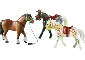 Produktbild von Playmobil 6360    3 Pferde (Folienverpackung)