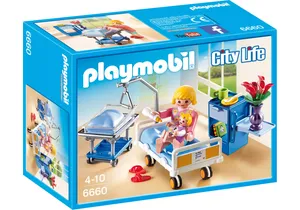 Playmobil 6660  City Life  Krankenzimmer mit Babybett