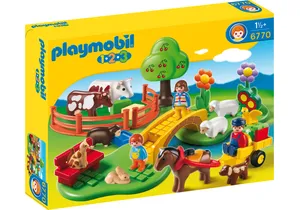 Playmobil 6770 1-2-3   Familie auf dem Land (Folienverpackung)