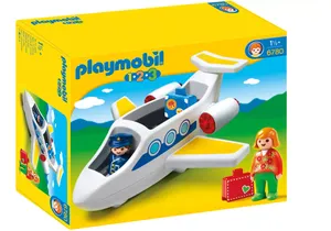 Playmobil 6780 1-2-3   Passagierflugzeug