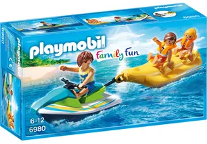 Playmobil 6980  Family Fun  Jetski mit Bananenboot