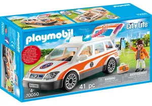 Playmobil 70050  City Life  Notarztwagen mit Licht und Sound