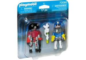 Produktbild von Playmobil 70080   DuoPack Spacepolizist und Ganove