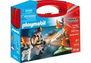 Playmobil 70310  City Action Carry Case Feuerwehrrettung