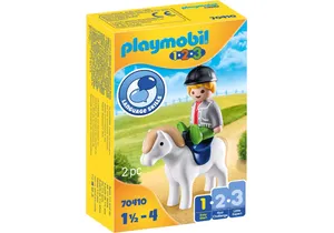 Playmobil 70410 1-2-3   Junge mit Pony