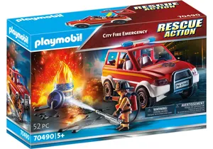 Playmobil 70490  Rescue Action  Feuerwehr Einsatz
