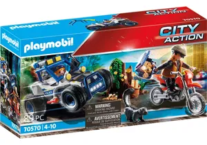 Playmobil 70570  City Action  Polizei-Geländewagen: Verfolgung des Schatzräubers