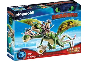 Playmobil 70730  Dragons  Dragon Racing: Raffnuss und Taffnuss mit Kotz und Würg