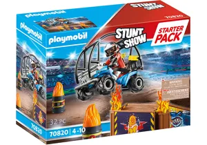 Playmobil 70820  Stunt Show Starter Pack Quad mit Feuerrampe