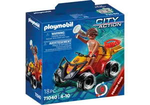 Playmobil 71040  City Action Promo Pack Rettungsschwimmer-Quad