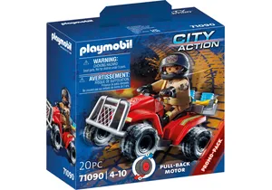 Playmobil 71090  City Action  Feuerwehr Speed Quad
