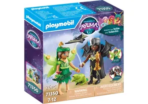 Playmobil 71350  Adventures of Ayuma  Forest Fairy & Bat Fairy mit Seelentieren