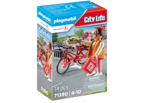 Playmobil 71390  Kaufland  Fahrrad-Einkäuferin