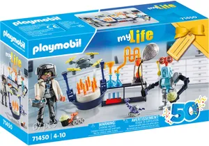Playmobil 71450  myLife  Forscher mit Robotern