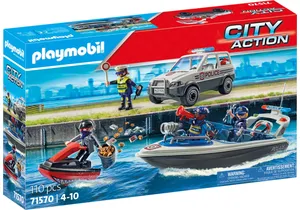 Playmobil 71570  City Action  Polizeiverfolgung auf dem Wasser