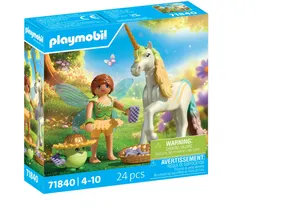 Playmobil 71840  Magic Unicorns  Sammeleinhorn Regenbogenblume mit Fee