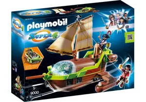 Playmobil 9000  Super 4  Piraten-Chamäleon mit Ruby