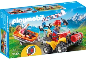 Playmobil 9130  Action  Bergretter Quad