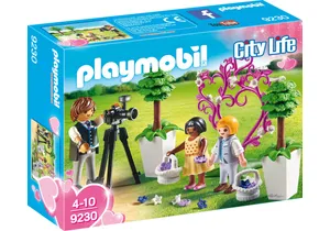 Playmobil 9230  City Life  Fotograf mit Blumenkindern