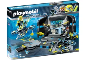 Playmobil 9250  Top Agents  Dr. Drones Commando Center