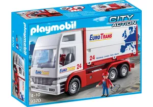 Playmobil 9370  City Action  Lastwagen Euro Trans Container