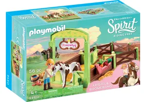 Playmobil 9480  Spirit  Pferdebox Abigail und Boomerang