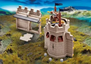 Playmobil 9840  Novelmore  Turmerweiterung mit Steinabwurf für die Große Burg von (Folienverpackung)