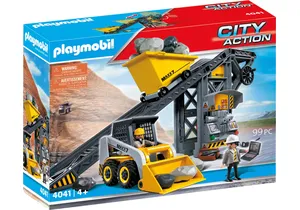 Playmobil 4041  City Action  Förderanlage mit Kompaktlader