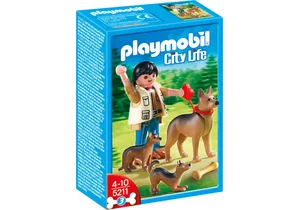 Playmobil 5211  City Life  Schäferhündin mit Welpen