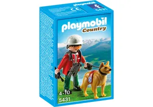 Playmobil 5431  Country  Bergretter mit Hund