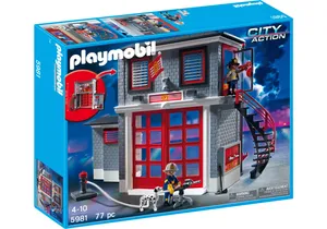 Playmobil 5981  City Action  Amerikanische Feuerwehrstation