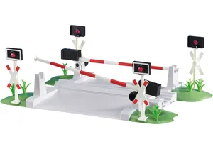 Playmobil 6341  RC Train  Bahnübergang mit Schranken