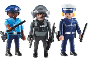Playmobil 6501  City Action  3 Polizisten