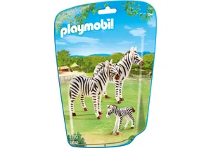 Produktbild von Playmobil 6641    Zebrafamilie