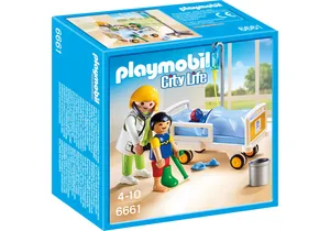 Playmobil 6661  City Life  Ärztin am Kinderkrankenbett