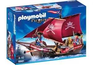 Playmobil 6681  Pirates  Soldaten-Kanonensegler