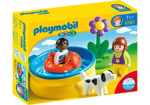 Playmobil 6781 1-2-3   Kinder mit Plaschbecken