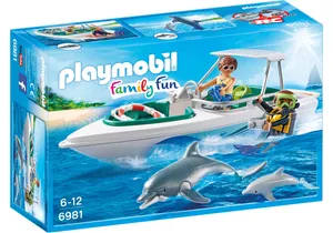 Playmobil 6981  Family Fun  Tauchausflug mit Sportboot