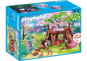 Produktbild von Playmobil 70001  Fairies  Waldfeenhaus und Feenschmuck Anhänger