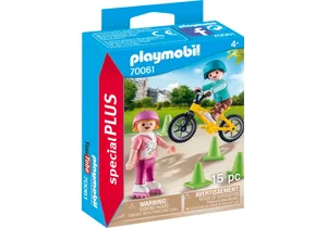 Playmobil 70061  Special Plus  Kinder mit Skates und BMX-Rad