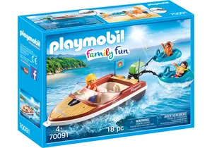 Playmobil 70091  Family Fun  Sportboot mit Fun-Reifen