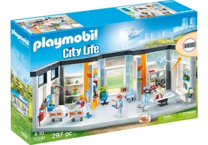 Playmobil 70191  City Life  Krankenhaus mit Einrichtung
