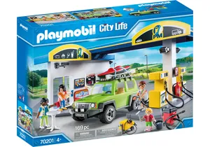 Playmobil 70201  City Life  Große Tankstelle