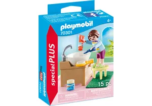 Playmobil 70301  Special Plus  Mädchen beim Zähneputzen
