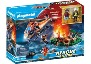 Playmobil 70491  Rescue Action  Coastal Fire Mission