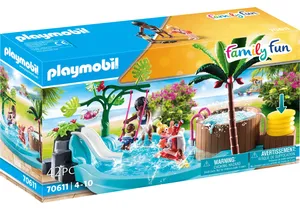 Playmobil 70611  Family Fun  Kinderbecken mit Whirlpool