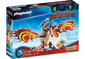 Playmobil 70731  Dragons  Dragon Racing: Rotzbakke und Hakenzahn