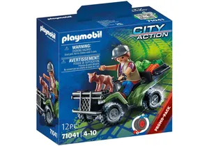 Playmobil 71041  City Action  Bauernhof Quad