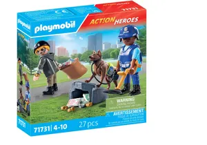 Produktbild von Playmobil 71731    Spurensuche mit Hund