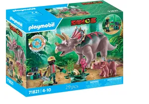 Playmobil 71821    Triceratops mit Jungtier